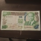 Kenya 10 Shillings Banknote 1987 F12734355