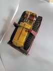 Vintage Marx Tin Litho Caterpillar Wind Up Toy Hd Bulldozer Missing Winder B9