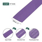 1 Inch Double Fold Bias Tape Continuous Bulk Bias Tape Purple 10 Yards