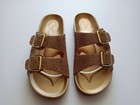 New Women s Bling W rhinestone  Slide  Buckled Double  pick Your Color size  