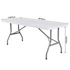 Spandex 6ft Waterproof Table Cover For Party wedding  Banquet  And Events bla   