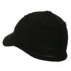 Rasta nye Army Cadet Style Beanie Cap - Black Osfm One Size 
