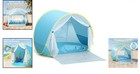 Baby Beach Tent Uv Protection Pop Up Play Shade For Infants And Toddlers  Por   