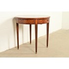 Baker Furniture Federal Inlaid Mahogany Tea Table Or Occasional Side Table