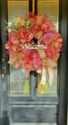 Summer Front Door Wreath Extra Large 30  Inch Burlap Floral Farmhouse Decor Xl
