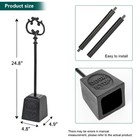 Sungmor Cast Iron Door Stop  13 2 Lbs Vintage Weighted Door Stopper With Handle