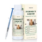 Liquid Dewormer For Cats - Digestive Support   Gut Balance For Kittens   Adults