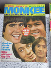 Tiger Beat s Official Monkee Spectacular Lot 6 Vintage Magazines 1967 1968 Sign 