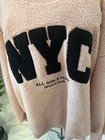 All Girls Team Sports Club Pink Fleece Pullover Nyc Graphic Sweatshirt 2xl