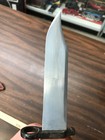 Original Chinese Military Red Bakelite Bayonet With Sheath  Circa 1970 s