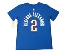 Youth Nike Shai Gilgeous-alexander Oklahoma City Thunder Icon Name   Number Tee