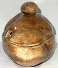 Atlantic Mold 1982 Baked Potato Serving Bowl Ceramic Sour Cream Butter Condiment