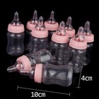 12 Fillable Bottles For Baby Shower Favors Blue Pink Party Decorations Girl Boy