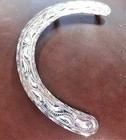Single Ear Piece Hansen Western Gear Silver Plate Headstall Horse Concho Screw