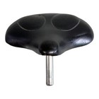 Vintage Schwinn Permaco 408 Persons Usa Bike Seat Black Large W post