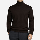 Men s Long Sleeve Cotten Blend Knitted Sweater Turtle Neck