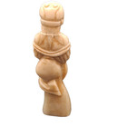 China Chinese Ancient Natural Hetian Jade 5 5  Figure - Has Repair