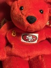 Salvinos Bammers Steve Young San Francisco 49ers Nfl  8 Beanie Bear 8  Nwt Rare