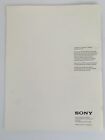 1991 Sony High Fidelity Components Brochure Cassette Deck Cd Changer Audio Book