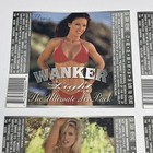 Vintage Lot Of 6 Wanker Beer Bottle Labels Pittsburg Brewing Co Unused   Jd