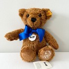New  Steiff Ritz Carlton Bear Plush In Suitcase Brown Embroidered Logo Nwt