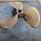 Vintage Federal Boat Equi-poise Solid Brass Propeller 3 Blade 13 X 14
