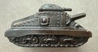 Vintage Metal Tank Pencil Sharpener   Bullet Bottle Opener Man Cave