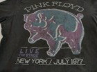 Pink Floyd Junk Food Graphic Tshirt Ny July 1977 Pink Pig Live On Stage Size Xxl
