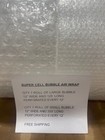 Small And Large Bubble Cushioning Wrap Combo Pack 125  Large And 350  Small