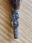Vintage Bavarian  Gamsbart Elk Hat Pin Trachten Bristles Tyrolean