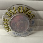 David Lee Roth Eat  em And Smile Us Promo Plate 1986 Wb Van Halen Vai Glass Dish