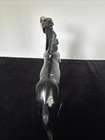 Vintage Hartland Plastics Semi Rearing Black Horse Hoby Gilman Trackdown 1950s