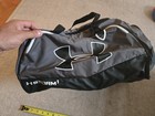 Nder Armour Storm Undeniable Duffel Bag Gray Black Gym Travel Water Resistant