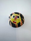 Ancient Phoenician Mosaic Glass Face Amulet Pendant  20mmx22mm 