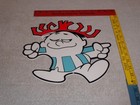 Vintage Hawaiian Punch Mascot Punchy 1  Metal Soda Gasoline Oil Advertising Sign