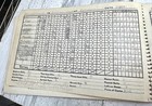 Vtg Goldsmith Official Base Ball Score Bookmickey Mantle Hank Aaron Yankees