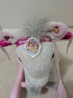 21x14x9 Disney Princess My Rocking Pony Pink white Musical Horse Neighs Works