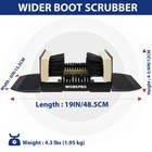 Workpro 2 Pack Boot Brush Scraper Outdoor Shoe Cleaner Brush Boot Scrubber New