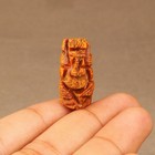 Handmade Haldi Ganesh Idol Turmeric Lord Ganesha Statue Hindu Pooja Decor