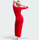 Adidas Originals Classics 3 Stripes Maxi Dress Red  Bnwt  Uk  Xl xxl   Last 2