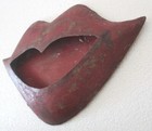 Iron Lips Advertisement Trade Sign Store Display