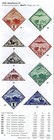 Tannu Tuva    8th Issue  Year 1934  Sc  C1-9 9a  1st Airmail Set  Mlhog  Cv  100 