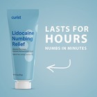 Curist Lidocaine Cream 5  6 Oz Tube Numbing Relief  6 Oz Bulk Lidocaine 5 