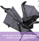  brand New  Baby Trend Venture 4-wheel Stroller Travel System  Grey