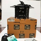 Furin Japanese Nanbu Ironware Toro Hexagonal Lantern Shaped Wind Bell Retro Fs