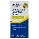 Equate Contact Lens Rewetting Drops  0 5 Fl Oz  15 Ml   pack Of 3 