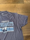 Men s Toronto Argonauts Double Gray Primary Logo Cfl Football T Shirt  Xl