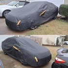 Xxl Car Cover Waterproof Windproof With Door Zipper For Bmw 8 Series Gran Coupe