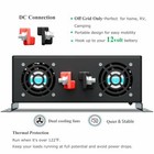 Wzrelb Reliable 2000w 4000 Watt Power Inverter Pure Sine Wave 12v To 120v Car Rv