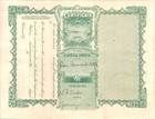 1921 The San Bernard Oil Co  Antique Stock Certificate  385 San Bernardo  Texas
